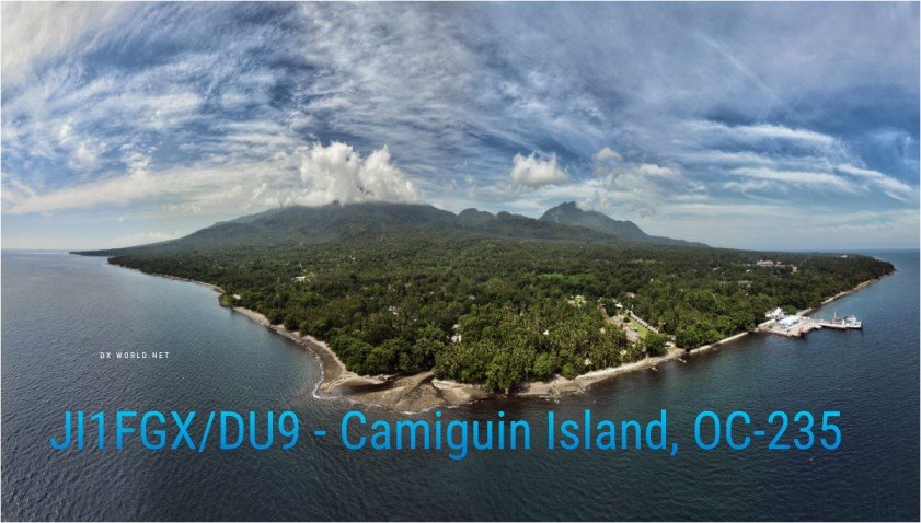 JI1FGX/DU9 – Camiguin, OC-235