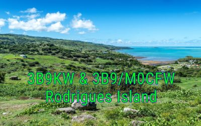 3B9KW & 3B9/M0CFW – Rodrigues Island